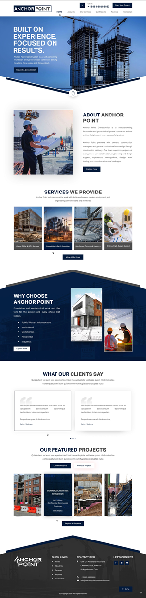 Squarespace Design by pb for this project | Design: #37448147