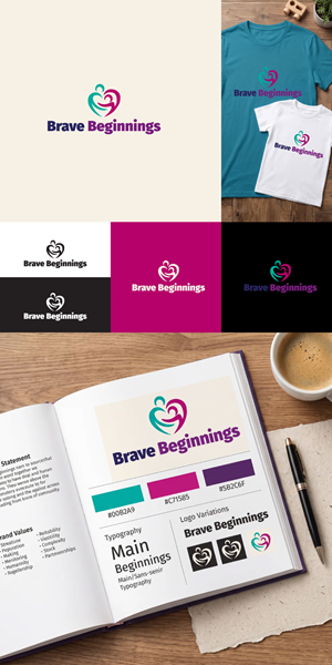 Logo Design by Gol D Roger™ for Bravehearts | Design: #37467137