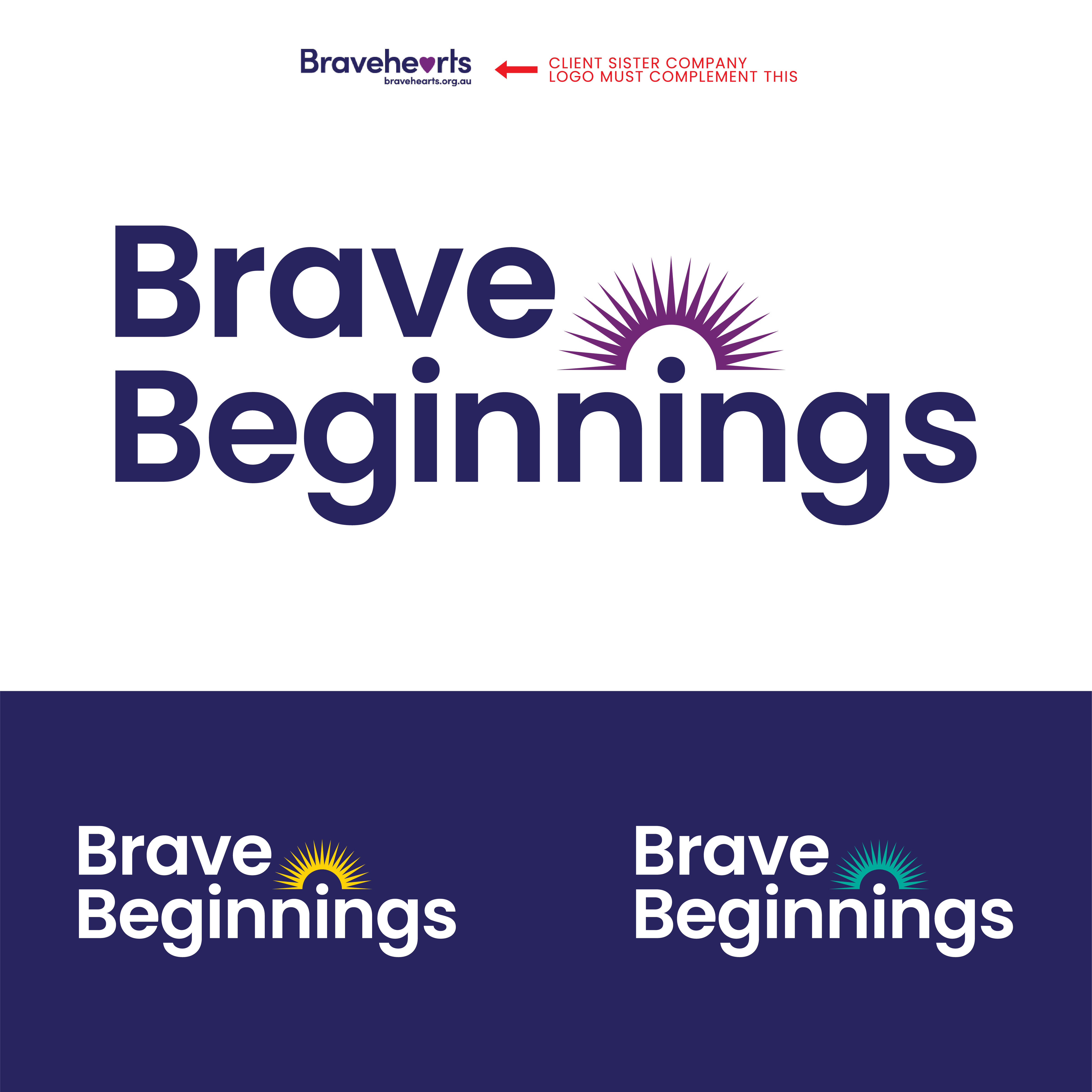 Logo-Design von John Mark Arts für Bravehearts | Design #37447299