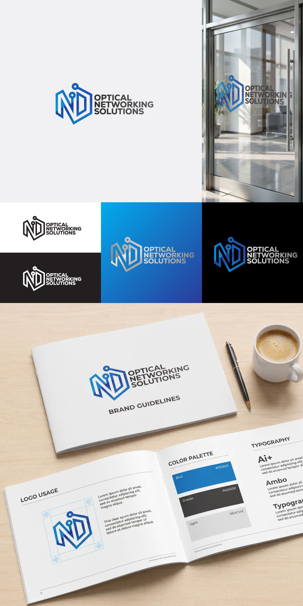 Logo Design by Gol D Roger™ for Network Distributors | Design #37468247