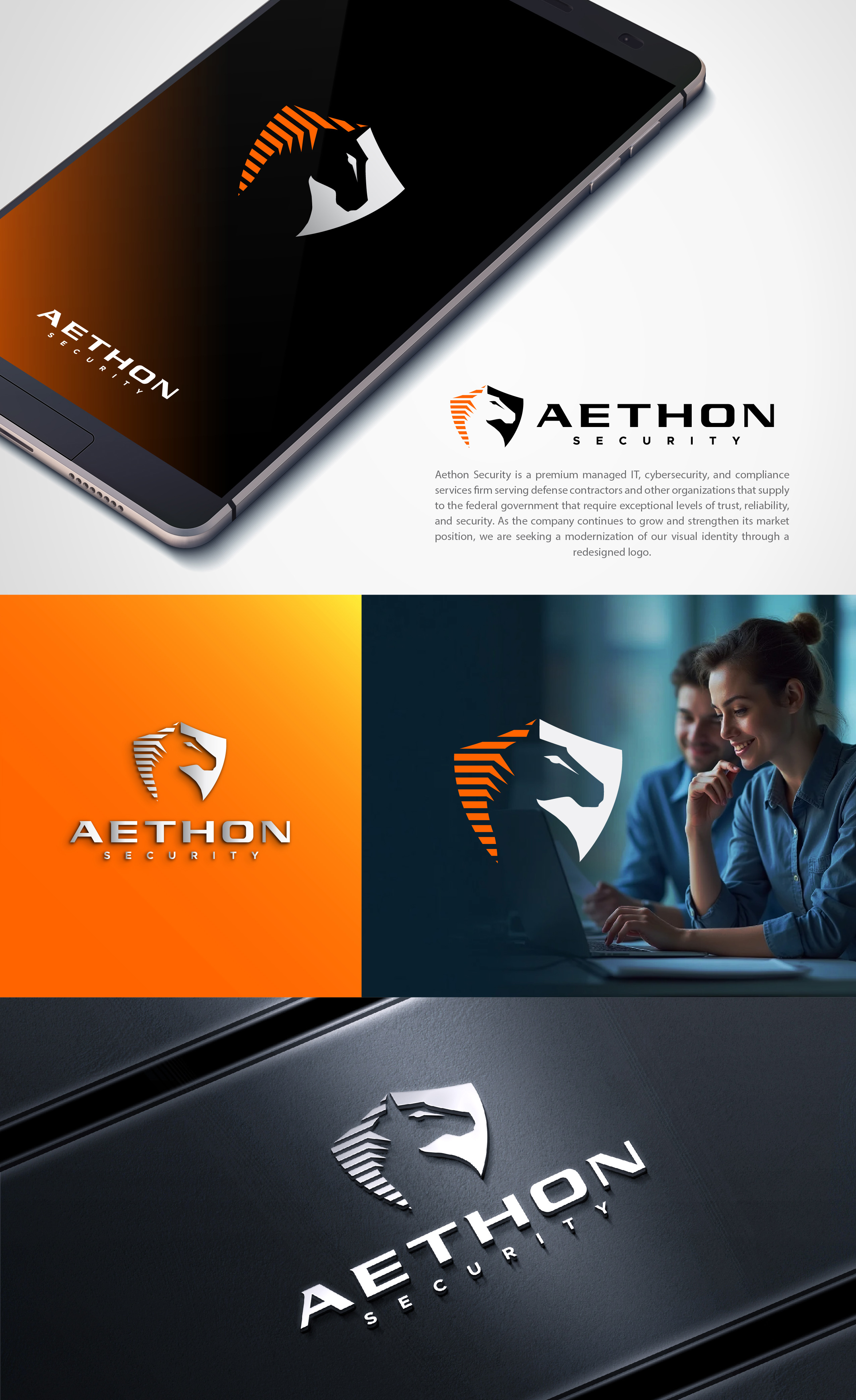 Logo Design by dharlan for Aethon Security | Design #37455809