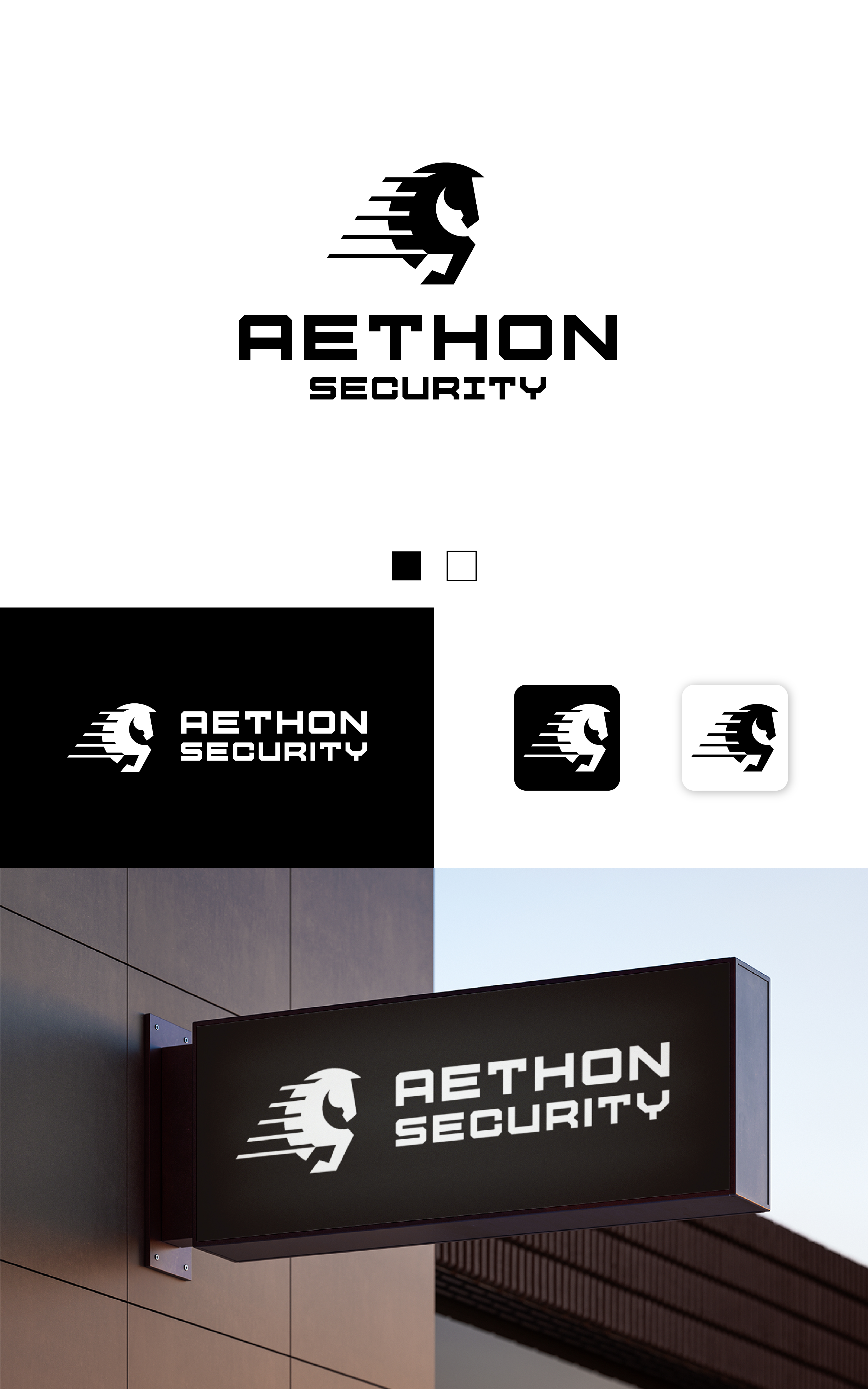 Logo Design by Gasyary for Aethon Security | Design #37468562