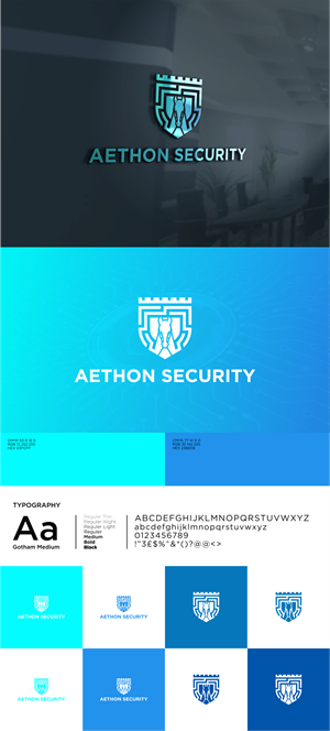 Logo Design by Mizhu XT for Aethon Security | Design: #37456318