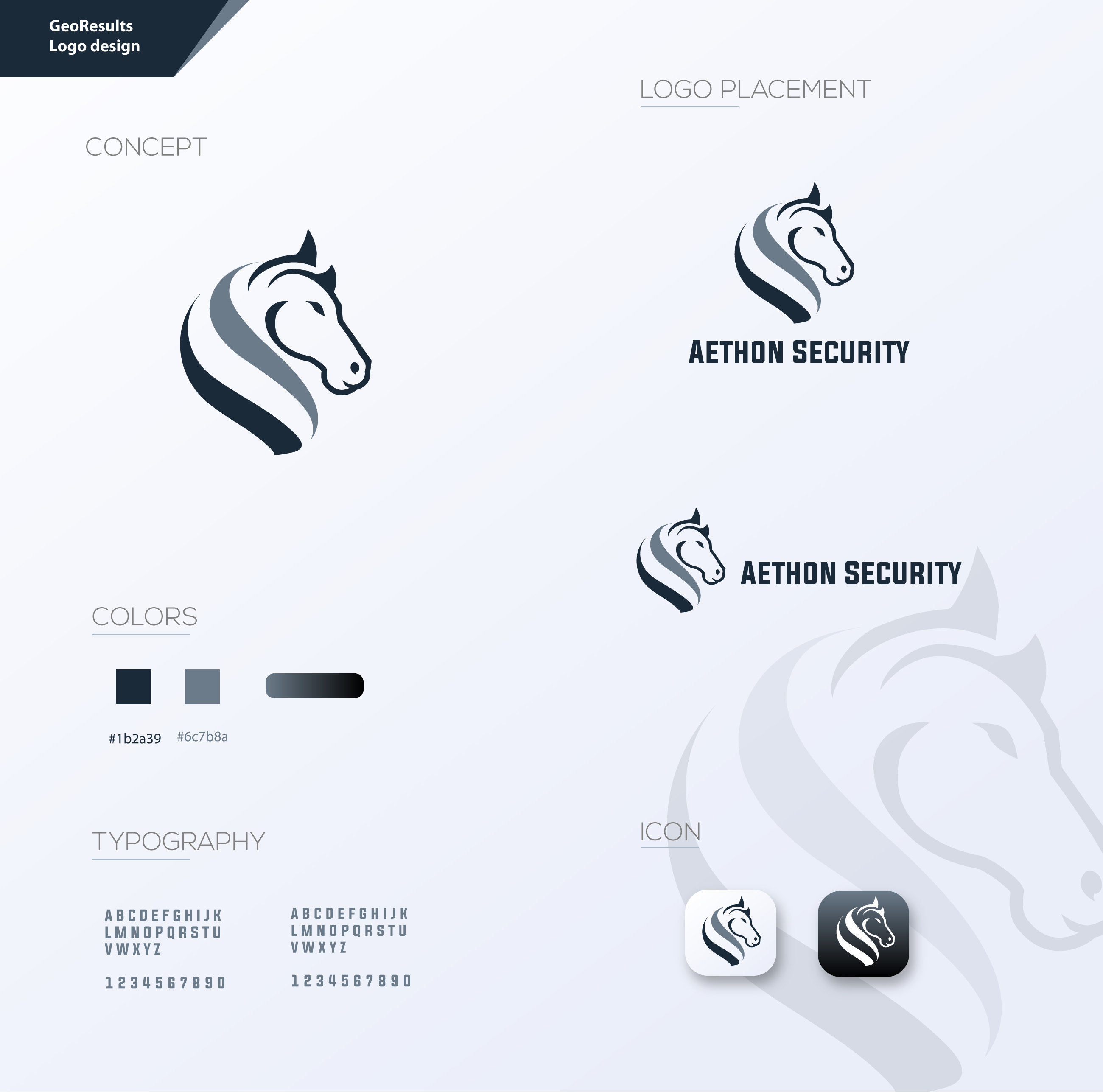 Logo Design by Zip Zap for Aethon Security | Design #37456295