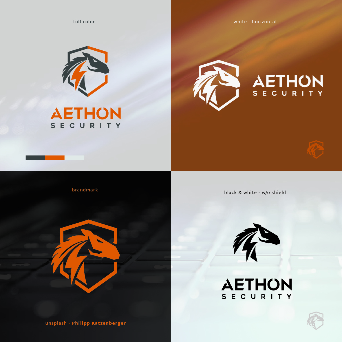 Logo Design by Lammy for Aethon Security | Design #37450421