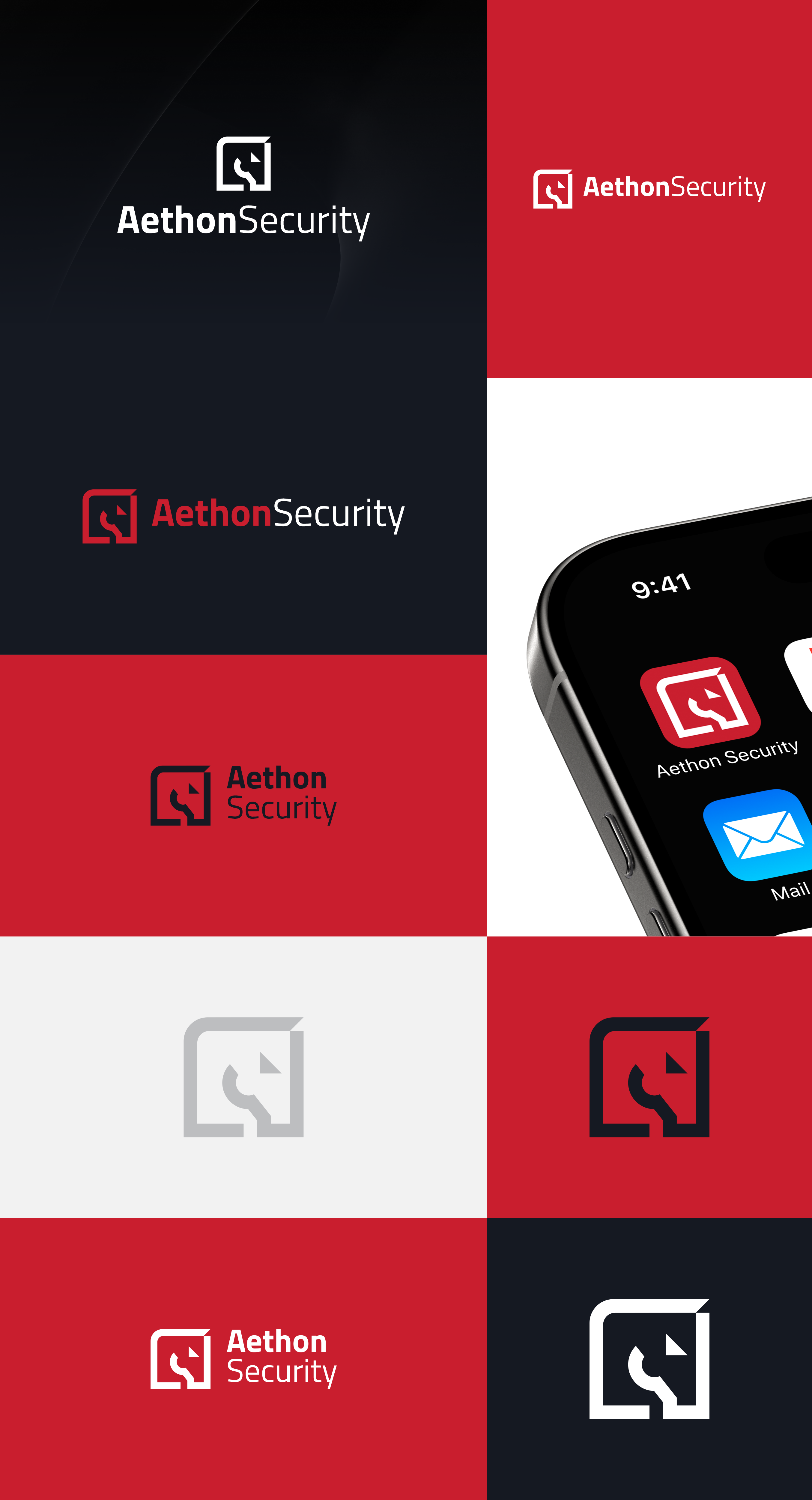 Logo Design by Adilia Romadina for Aethon Security | Design #37456283