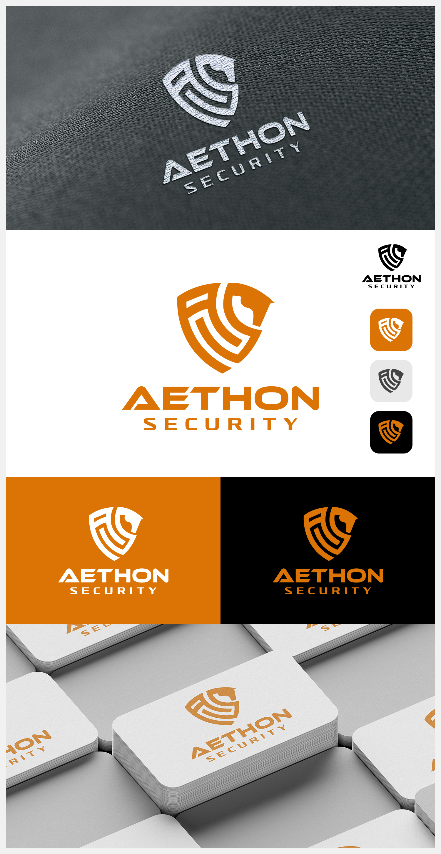 Logo Design by IDesign1606 for Aethon Security | Design #37472678