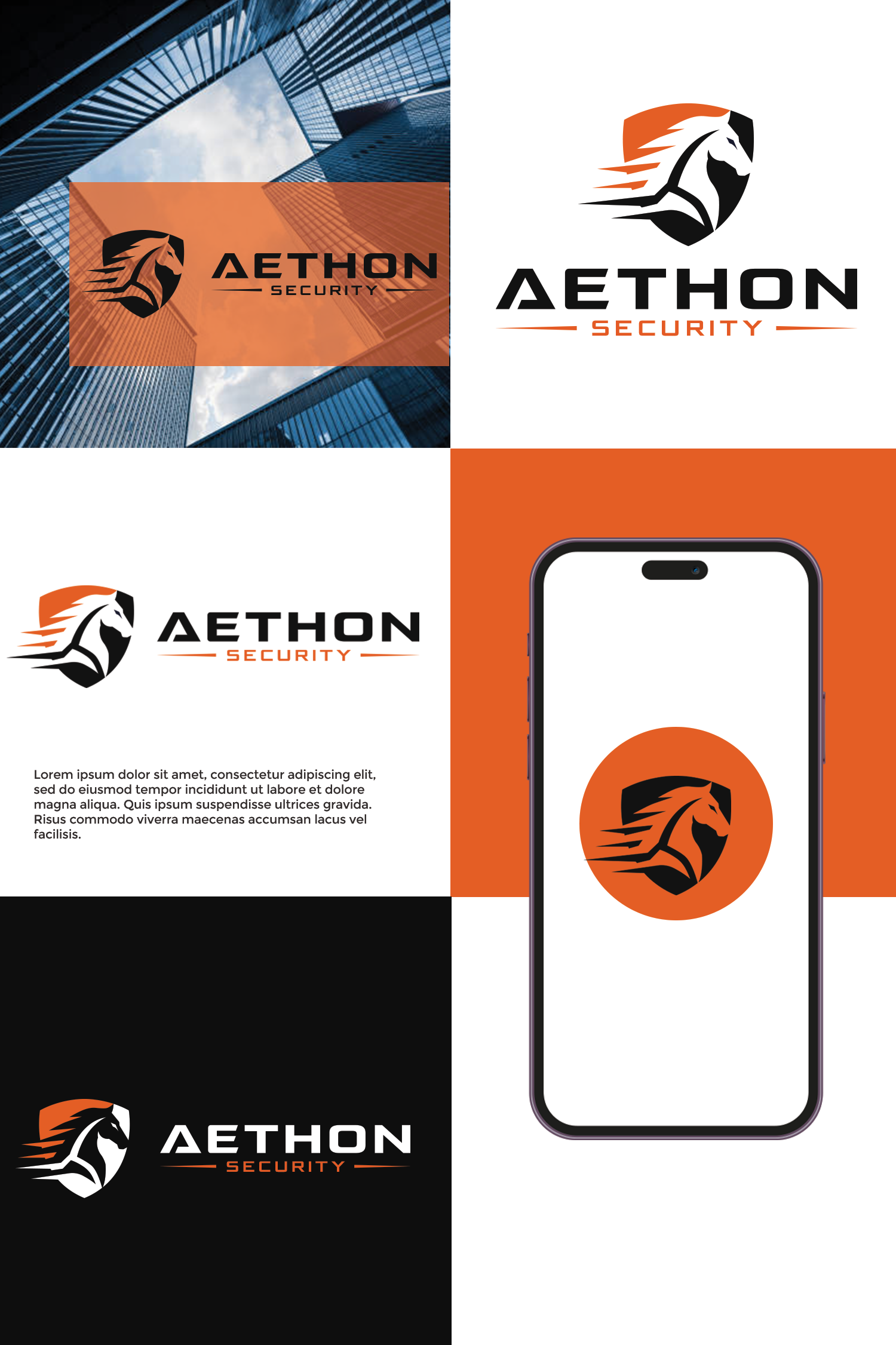 Logo Design by Graphixpointt for Aethon Security | Design #37461133
