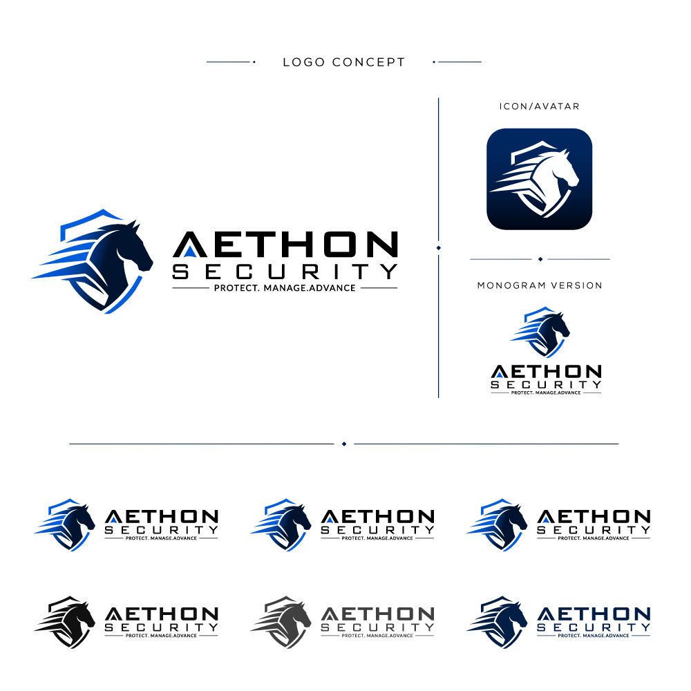 Logo Design by sthirteen for Aethon Security | Design #37465273