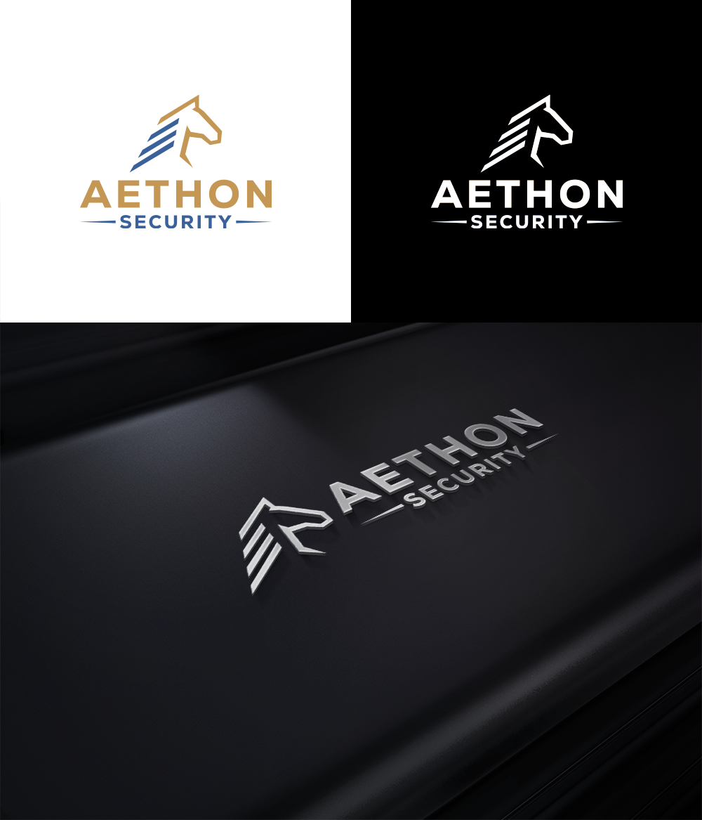 Logo Design by RA-bica for Aethon Security | Design #37451411