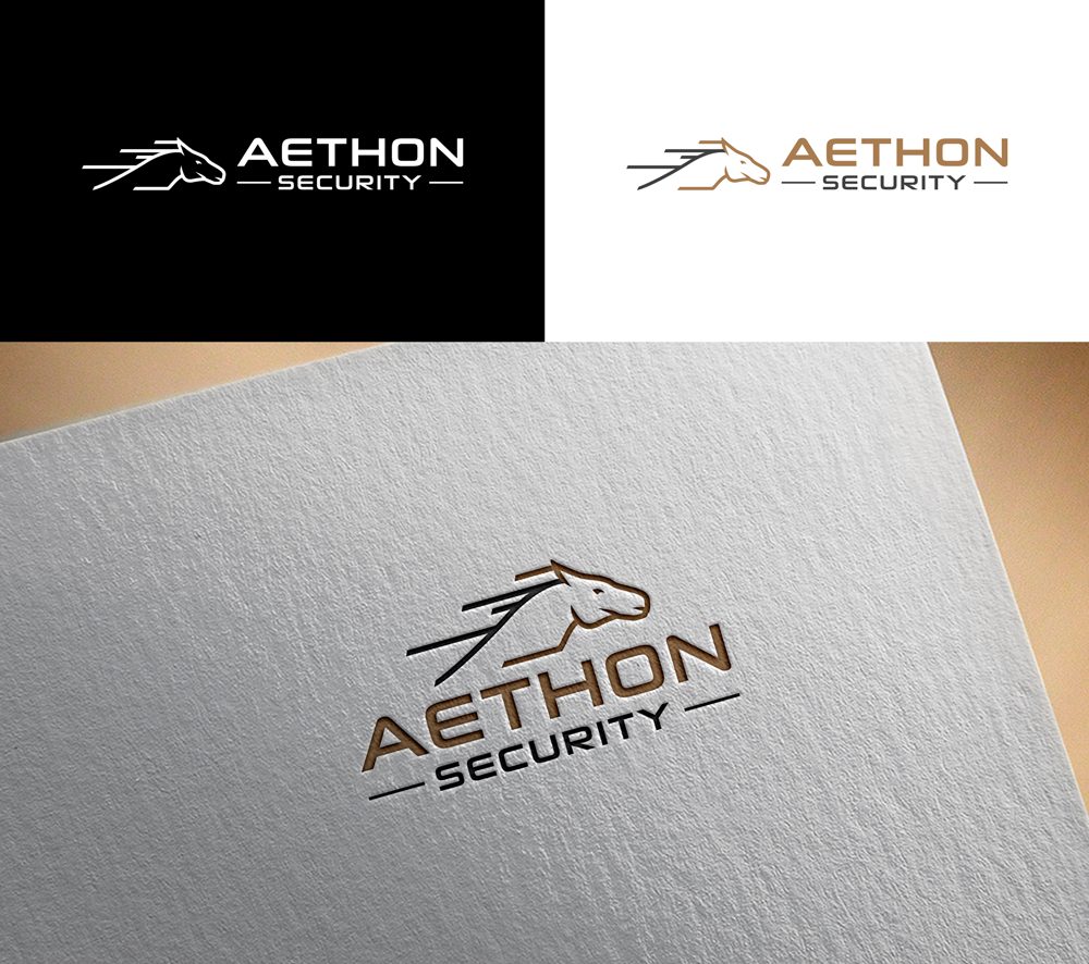 Logo Design by RA-bica for Aethon Security | Design #37454599