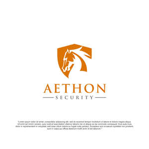 Logo Design by BoboiBoy Api for Aethon Security | Design: #37469523