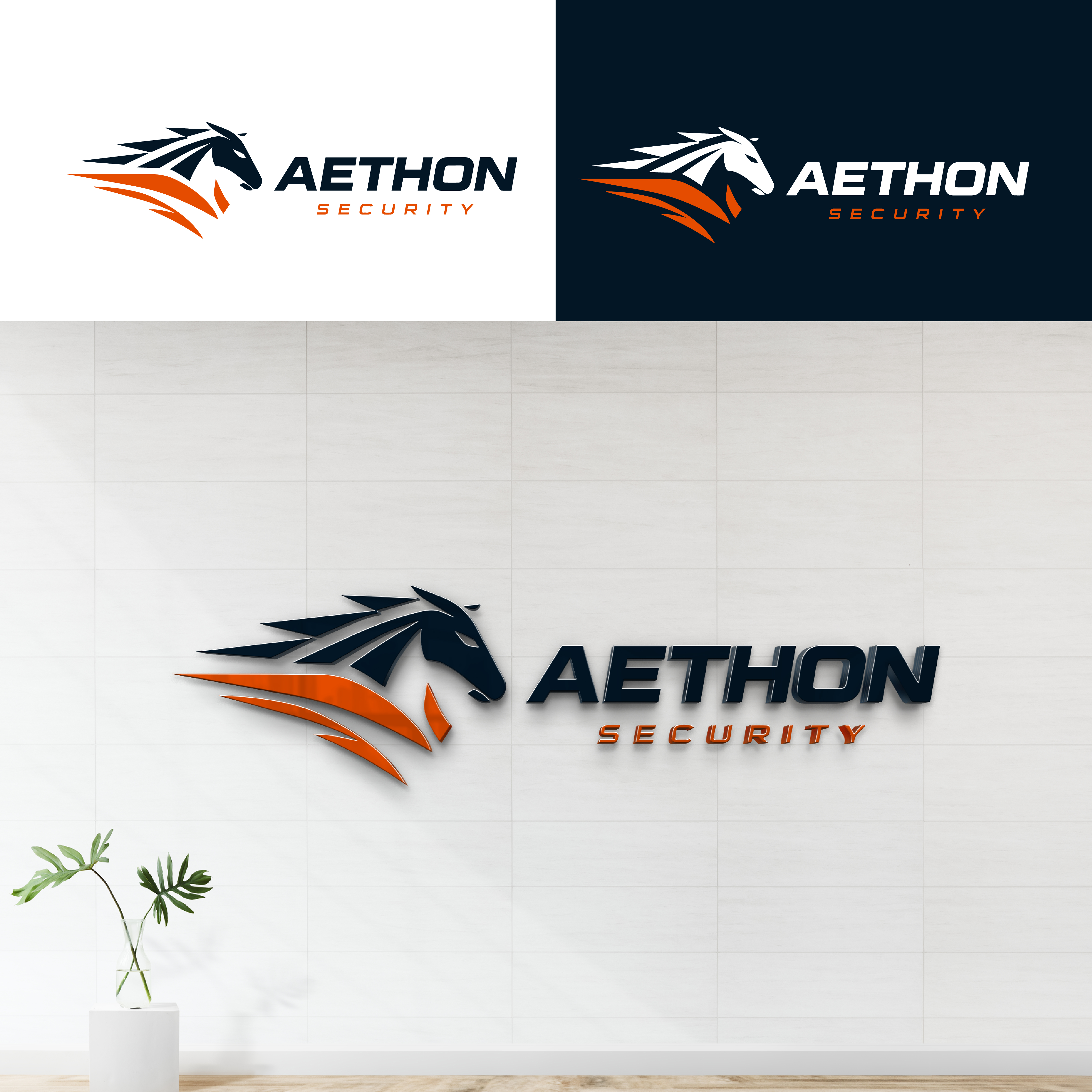 Logo Design by Shariqology for Aethon Security | Design #37464124