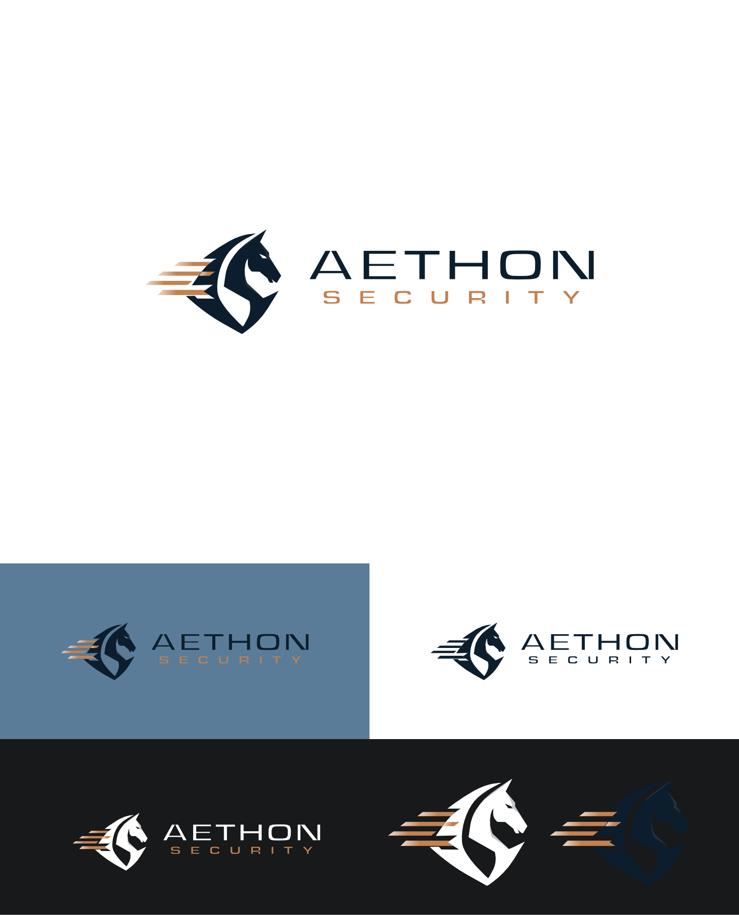 Logo Design by Arttosungging for Aethon Security | Design #37460192
