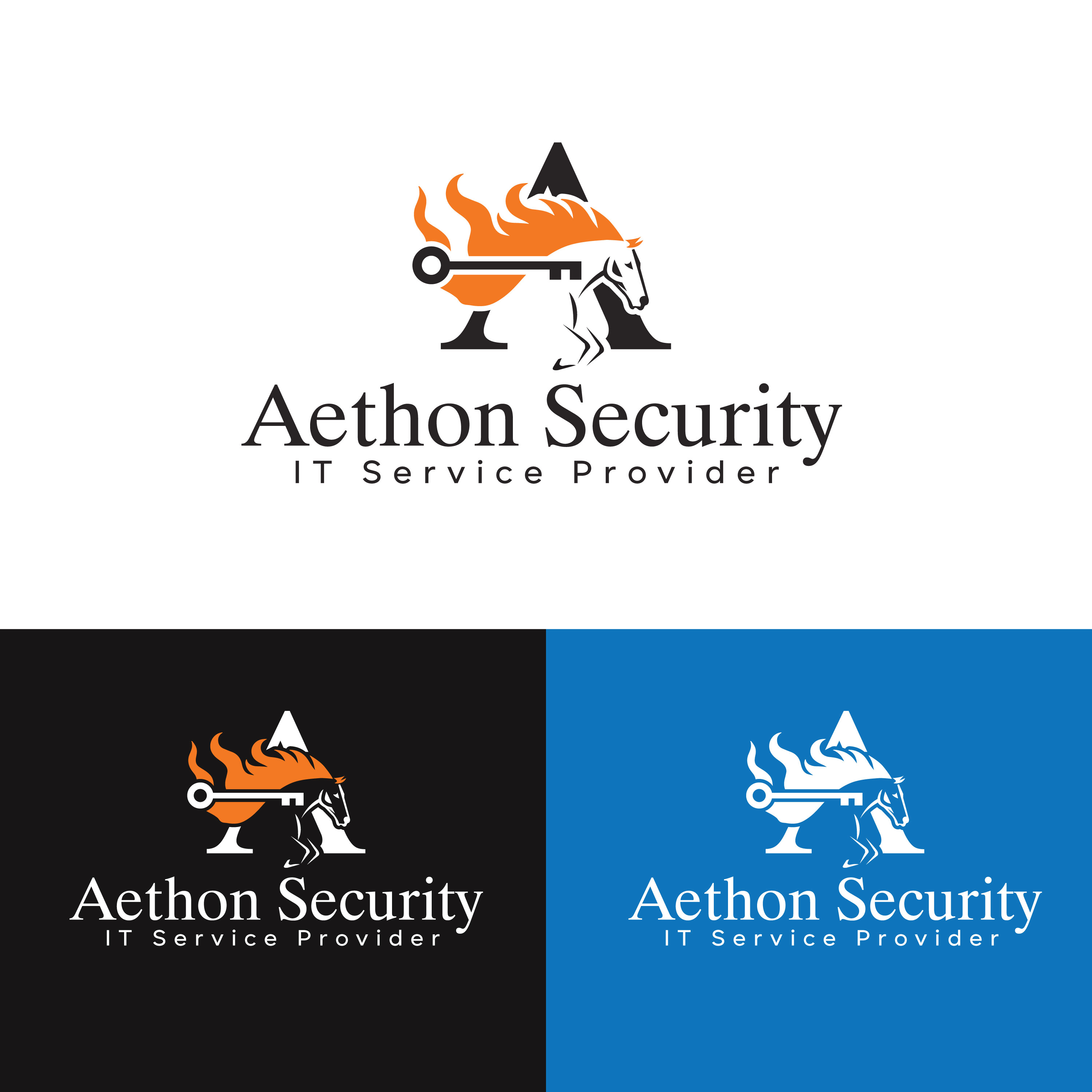 Logo Design by M Art & Design for Aethon Security | Design #37449919