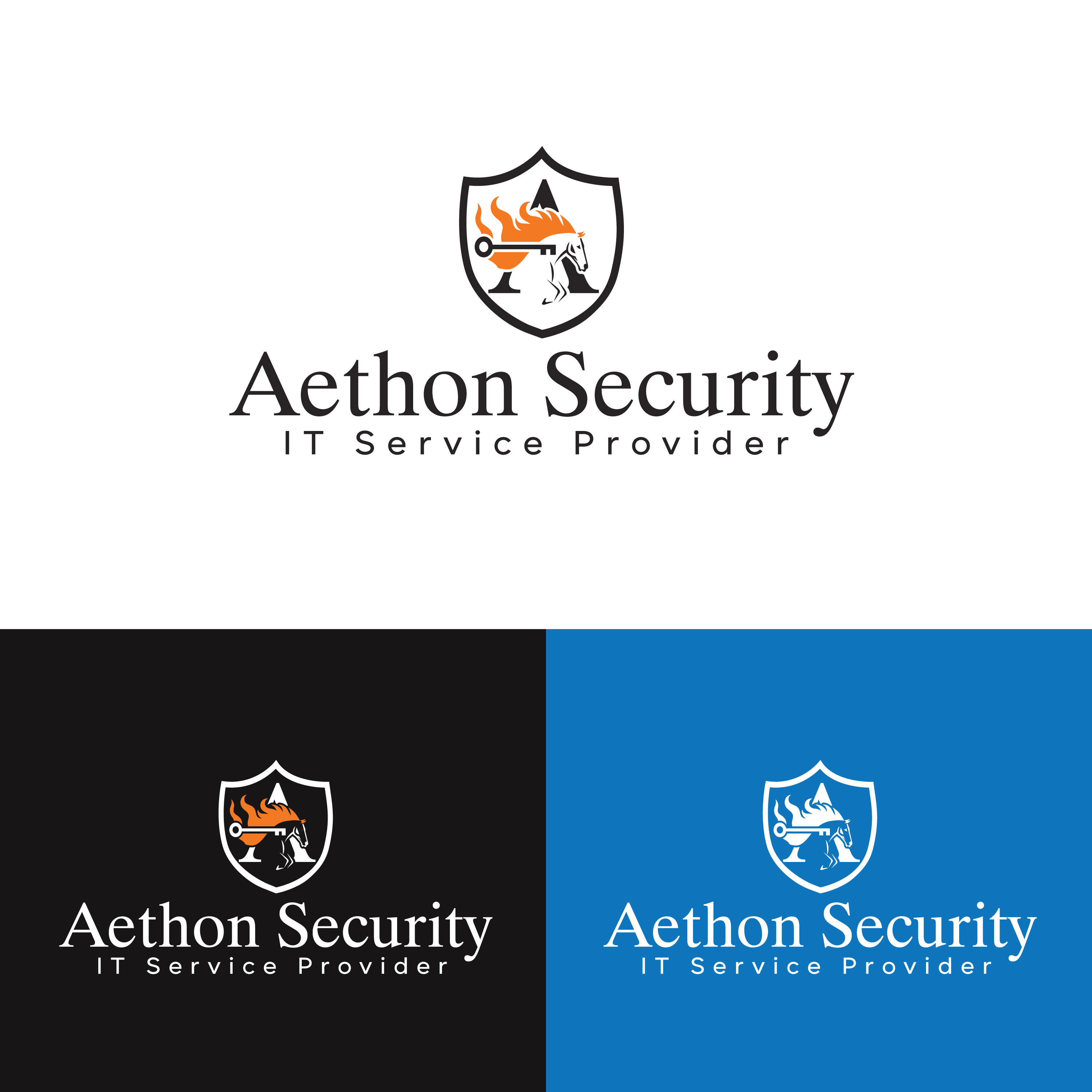 Logo Design by M Art & Design for Aethon Security | Design #37449938