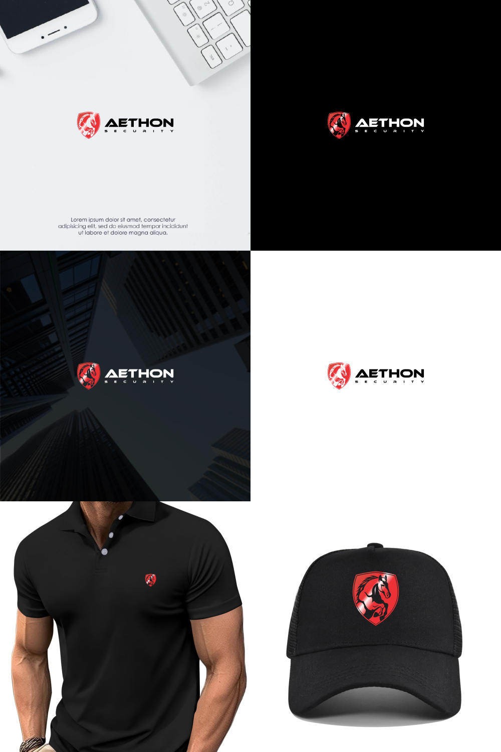 Logo Design by MK_STD for Aethon Security | Design #37465534