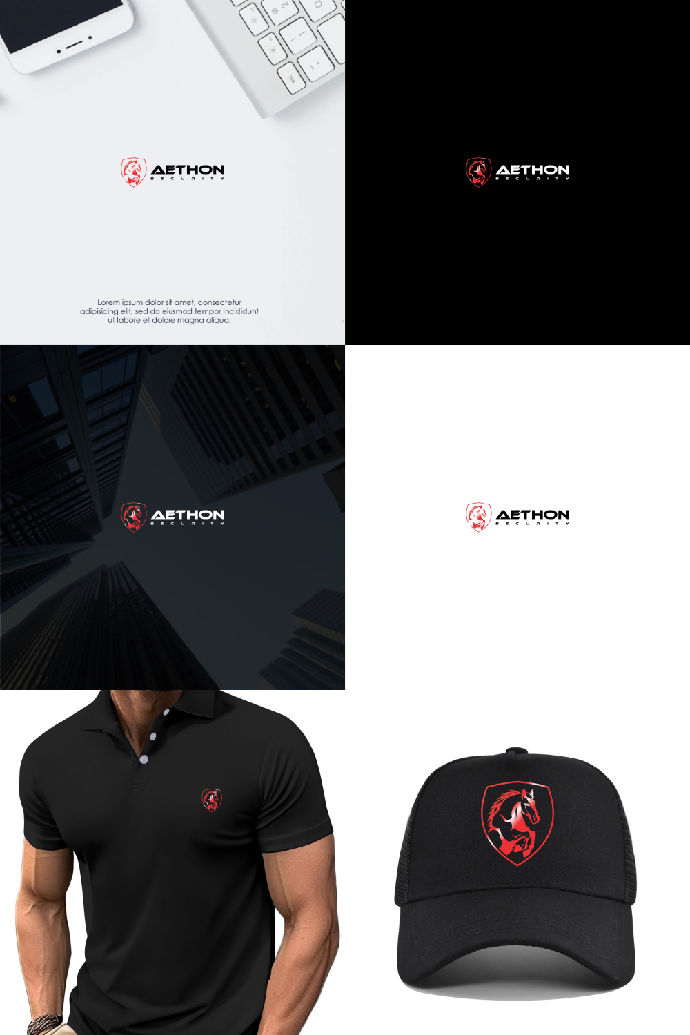 Logo Design by MK_STD for Aethon Security | Design #37465537