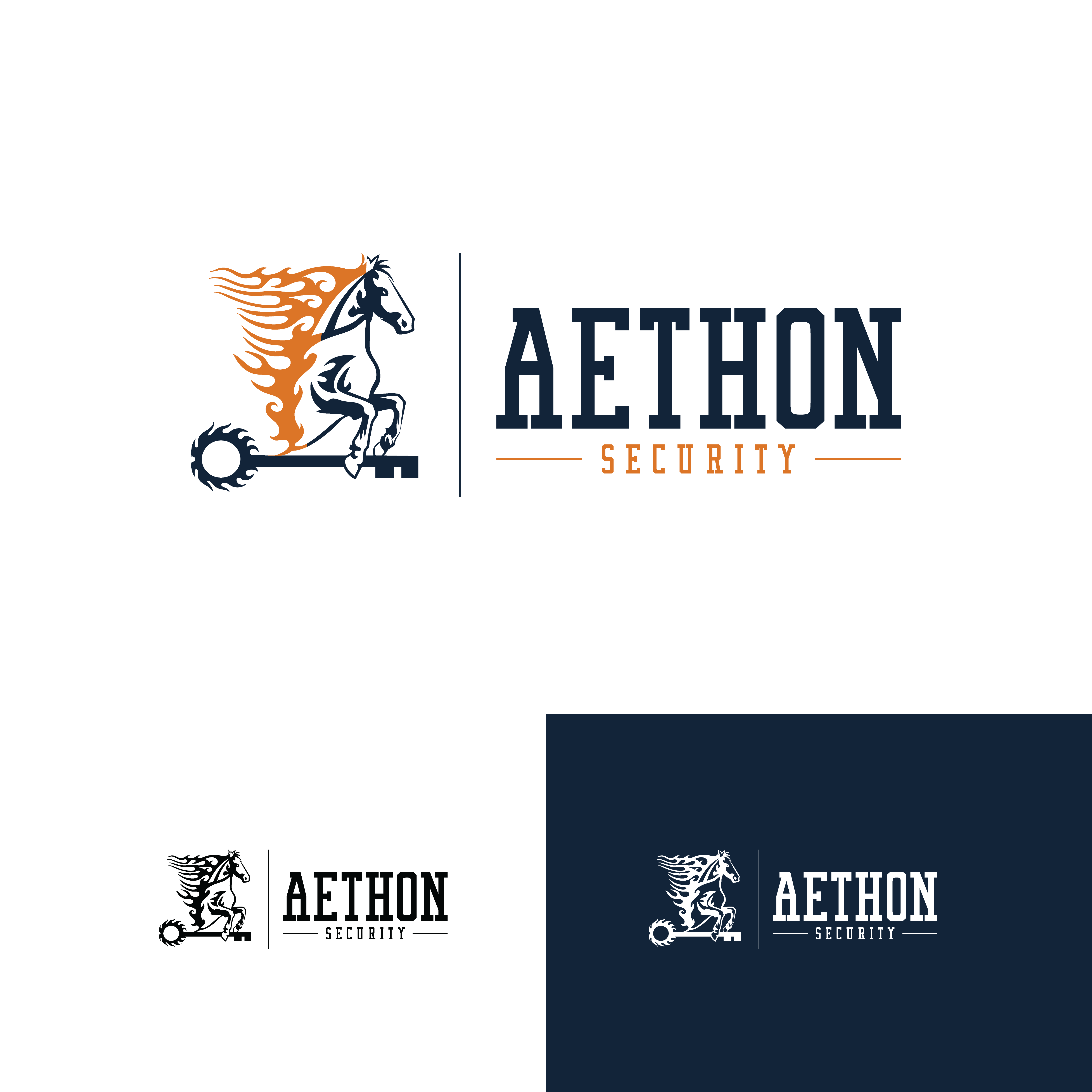 Logo Design by ainee4 for Aethon Security | Design #37449054