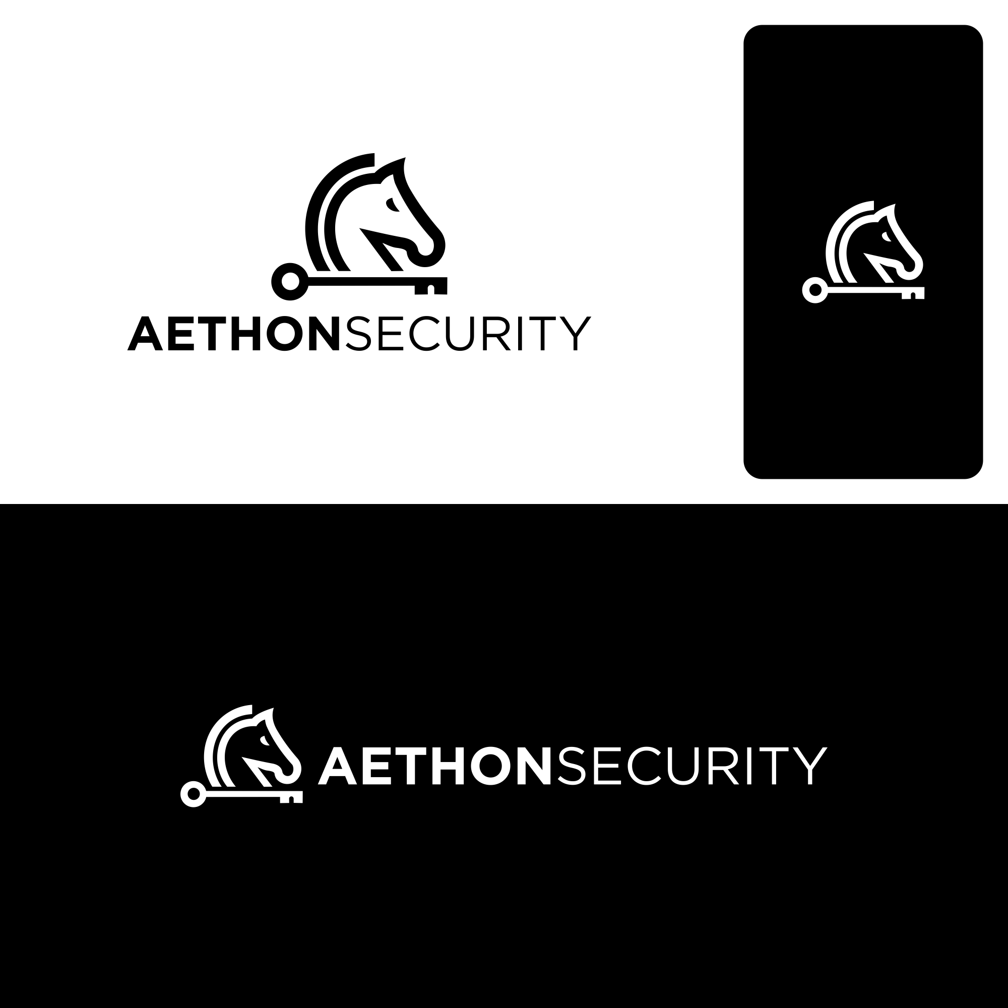 Logo Design by ni9 for Aethon Security | Design #37456323