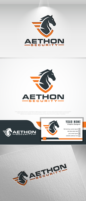 Logo Design by InkPilot_Studio™ for Aethon Security | Design: #37450690