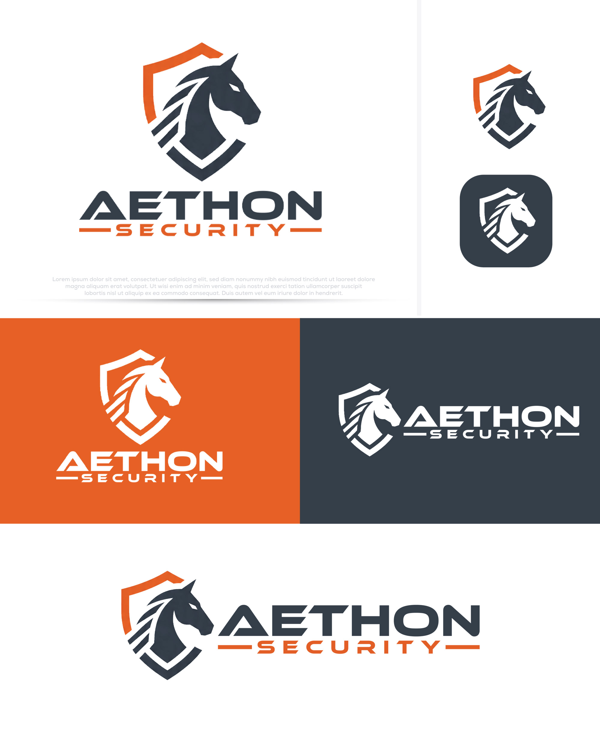 Logo Design by InkPilot_Studio™ for Aethon Security | Design #37450691