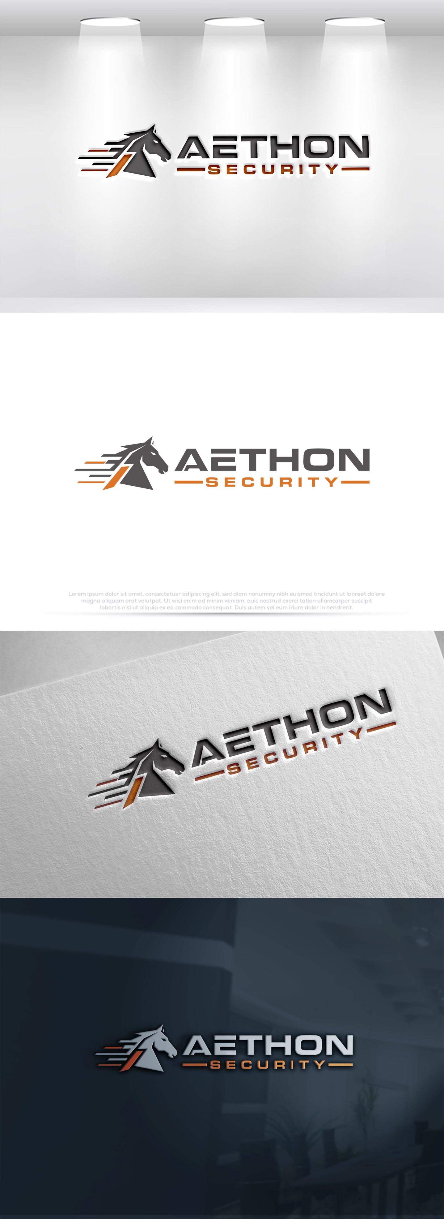 Logo Design by InkPilot_Studio™ for Aethon Security | Design #37469729