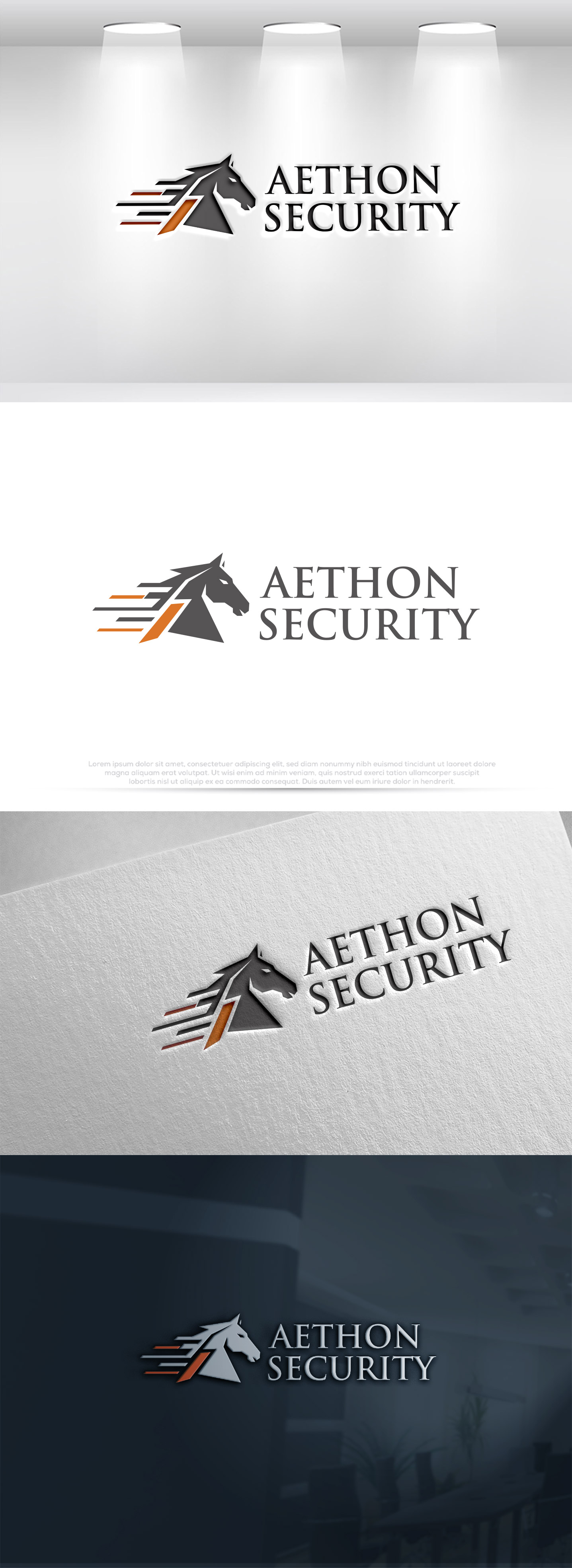 Logo Design by InkPilot_Studio™ for Aethon Security | Design #37469730