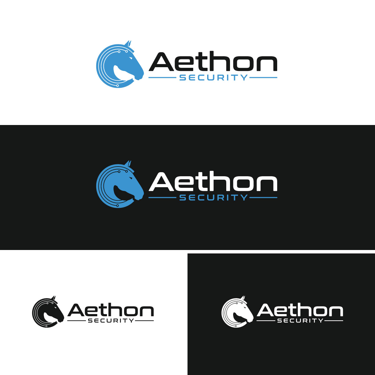 Logo Design by Alex Henry for Aethon Security | Design #37448098