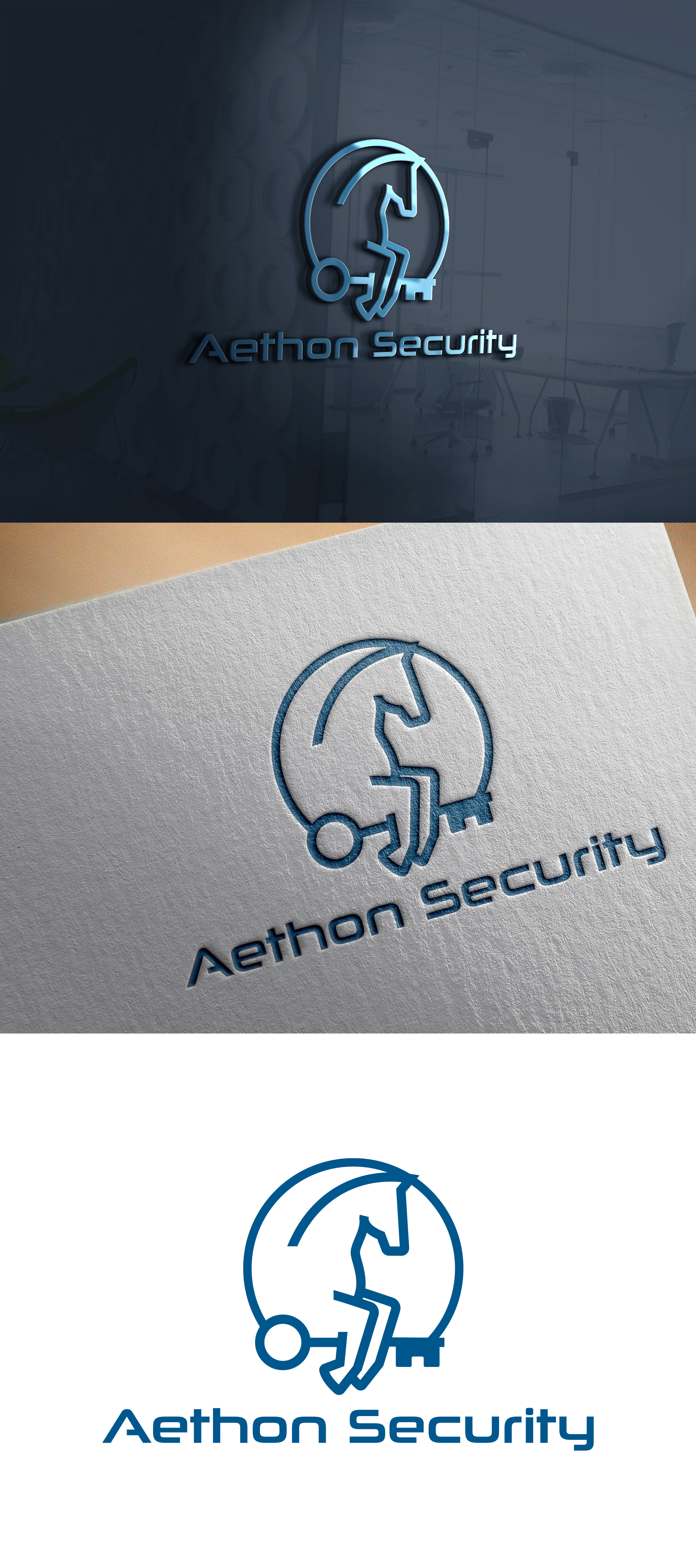 Logo Design by ddog for Aethon Security | Design #37451913
