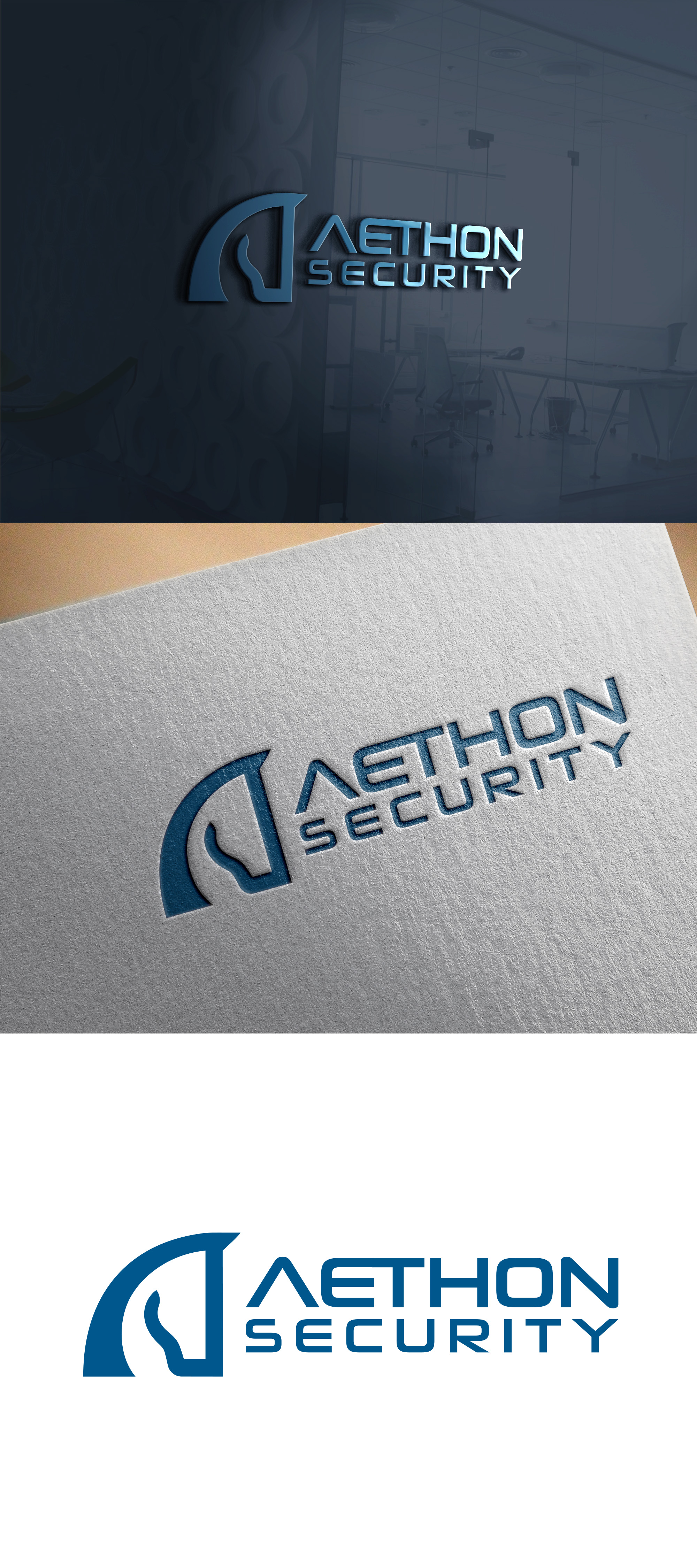 Logo Design by ddog for Aethon Security | Design #37459182