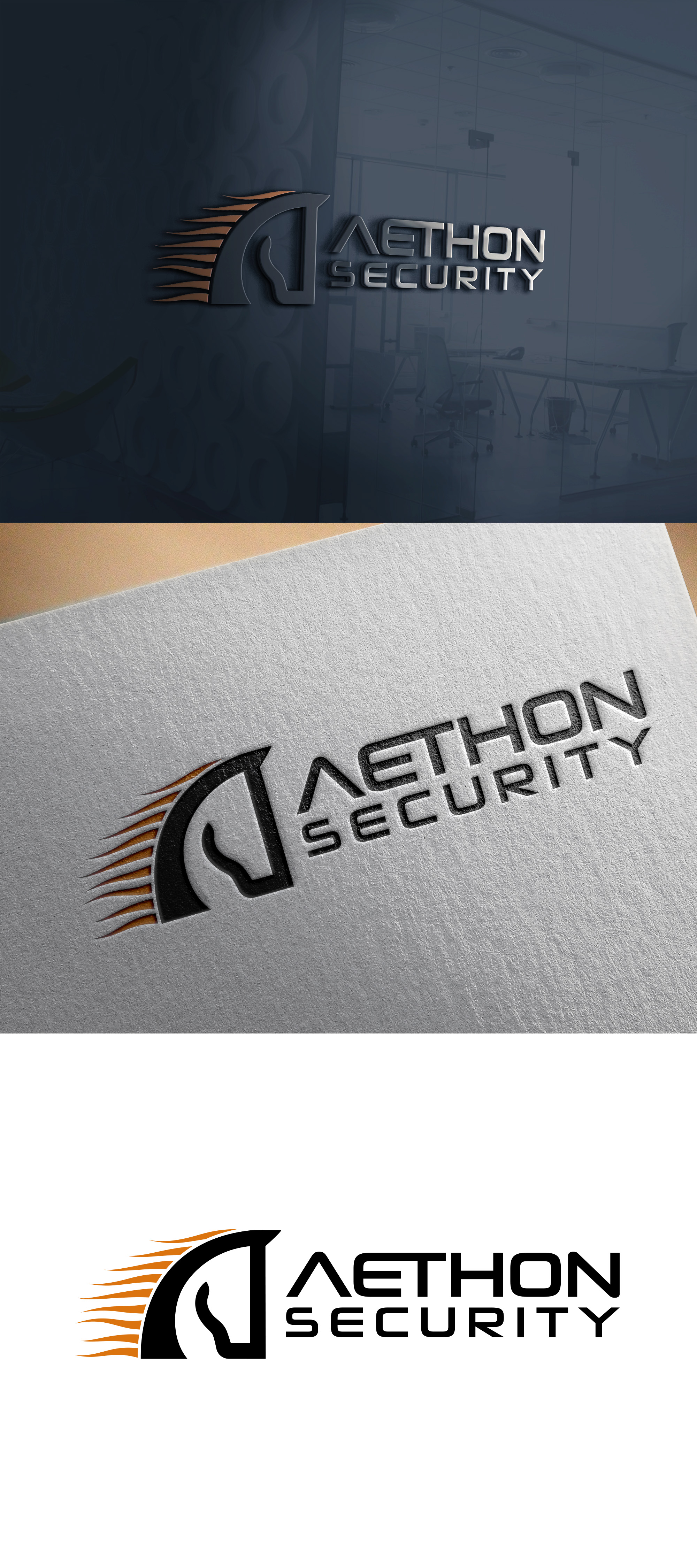 Logo Design by ddog for Aethon Security | Design #37462497