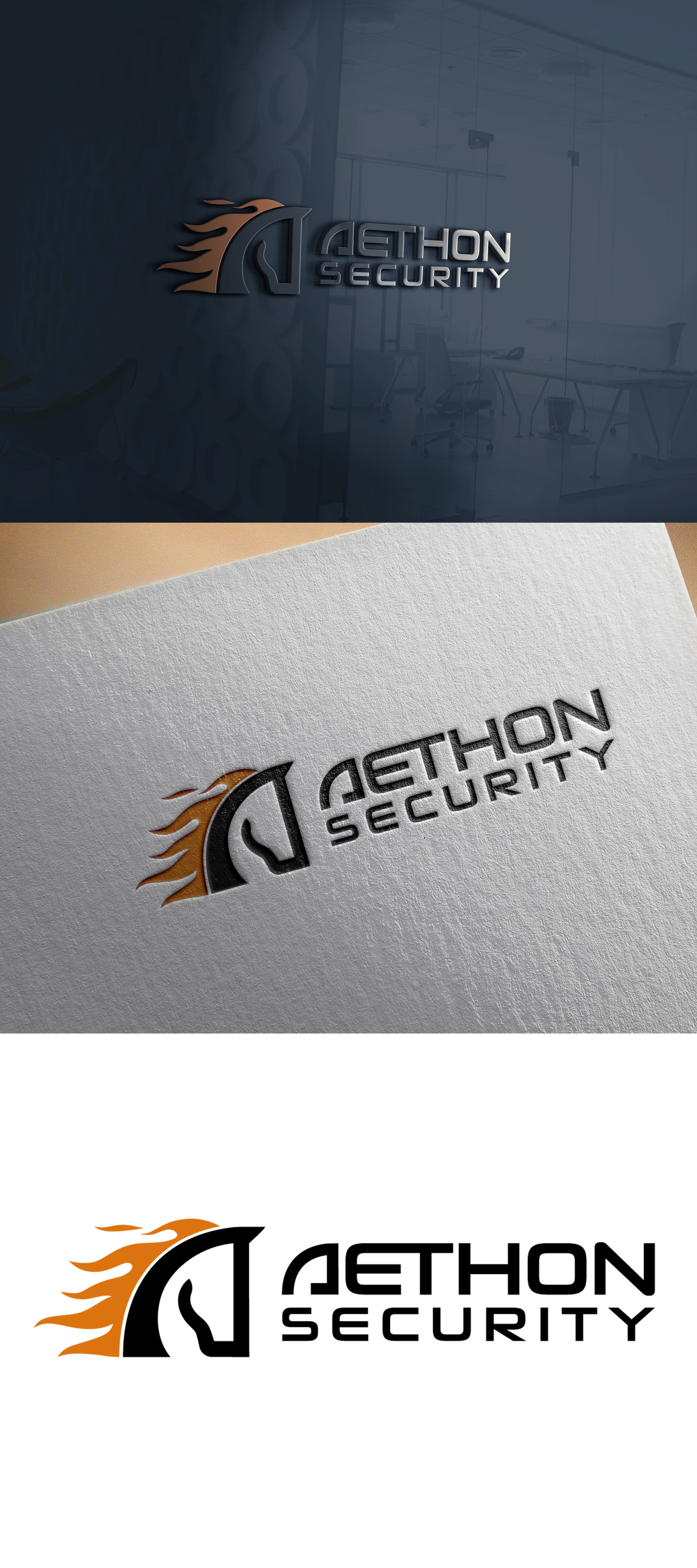 Logo Design by ddog for Aethon Security | Design #37470492