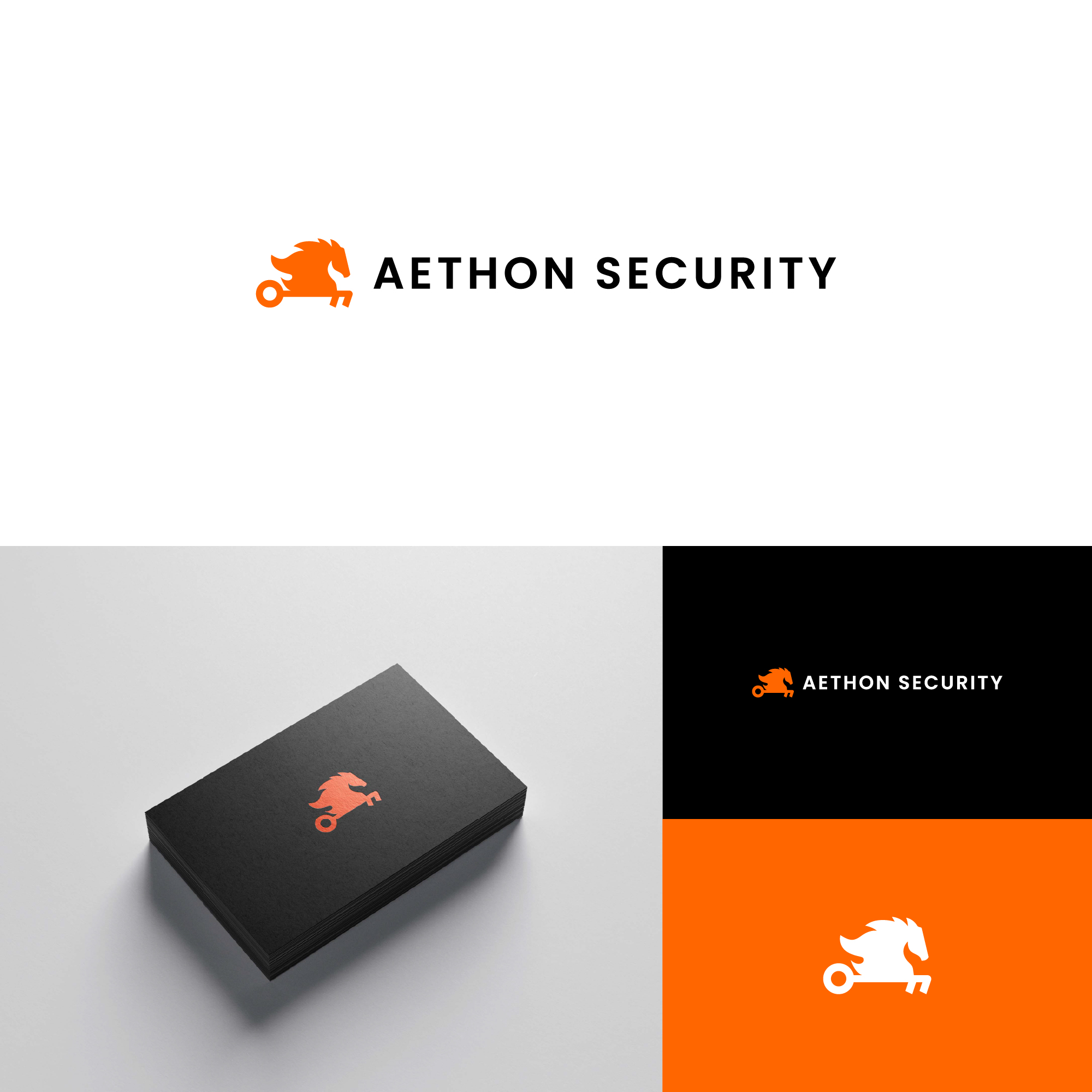 Logo Design by TenMa.Std for Aethon Security | Design #37450357