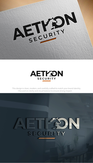 Logo Design by Hamza  Al-Muttalib for Aethon Security | Design: #37448704