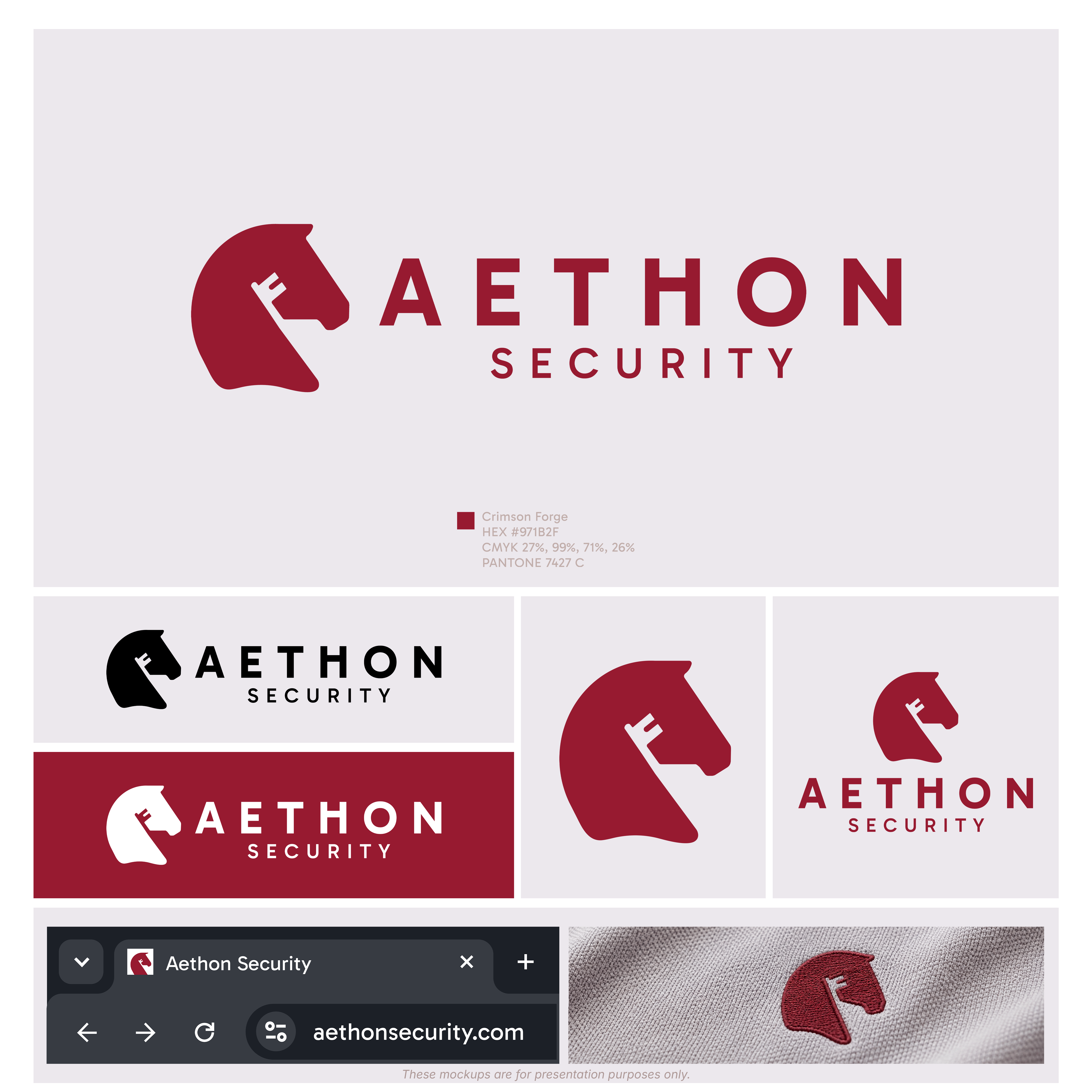 Logo Design by iohanna for Aethon Security | Design #37455050