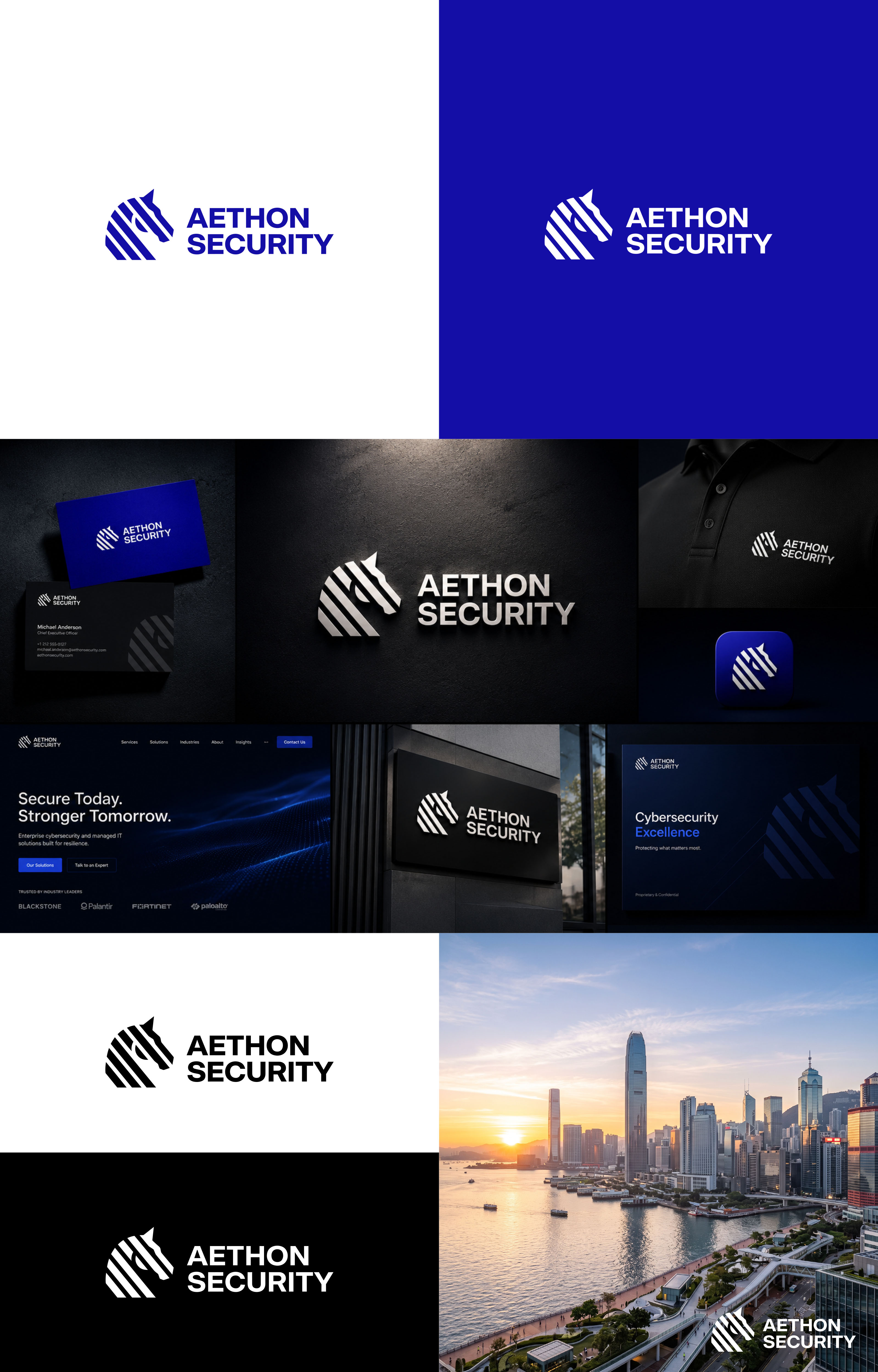 Logo Design by MORA™ for Aethon Security | Design #37462006