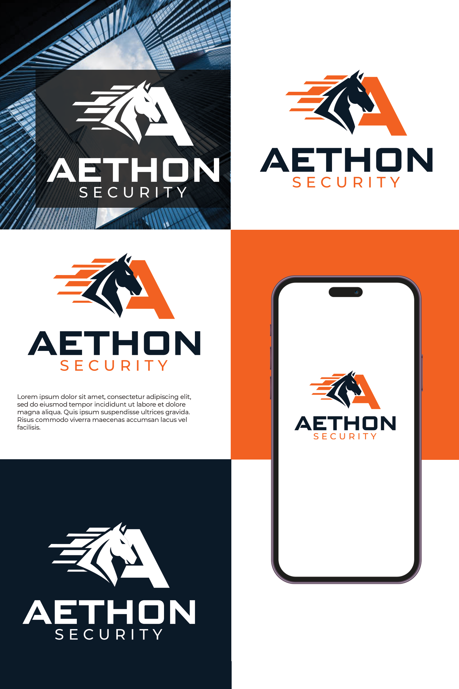 Logo Design by Md. Abuhanifa for Aethon Security | Design #37448427