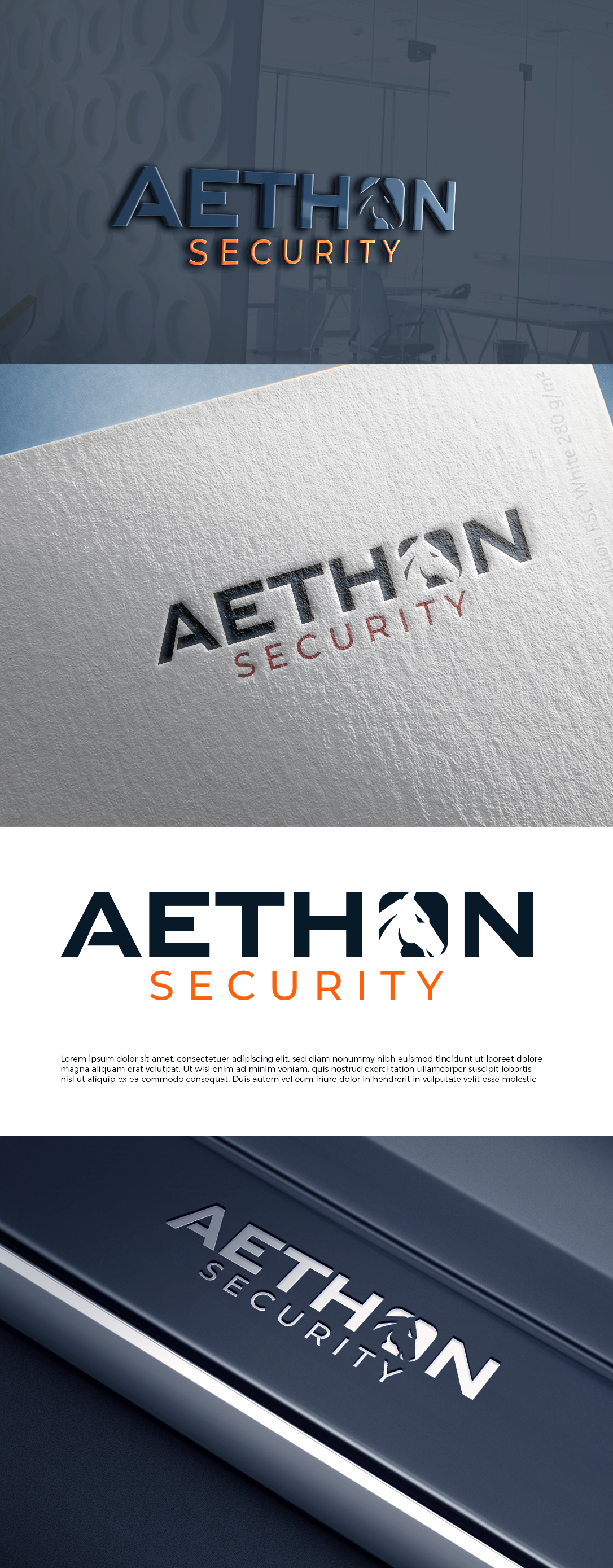 Logo Design by Md. Abuhanifa for Aethon Security | Design #37449341