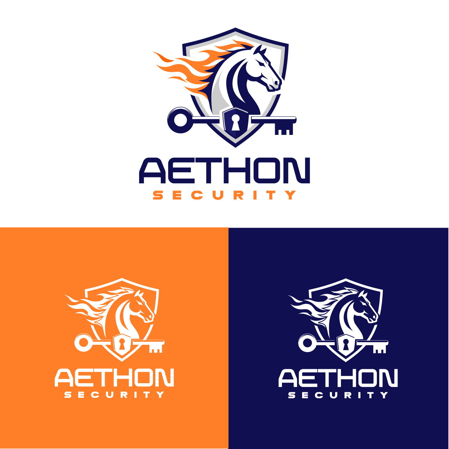 Logo Design by Reya Ngamuxz for Aethon Security | Design #37458012