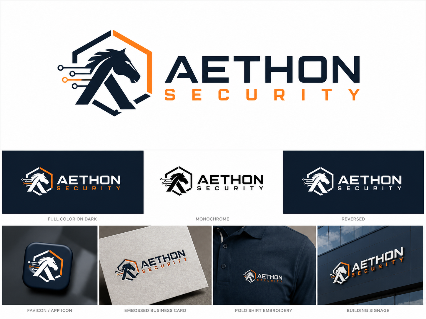 Logo Design by Fiyaz Zaman for Aethon Security | Design #37455814