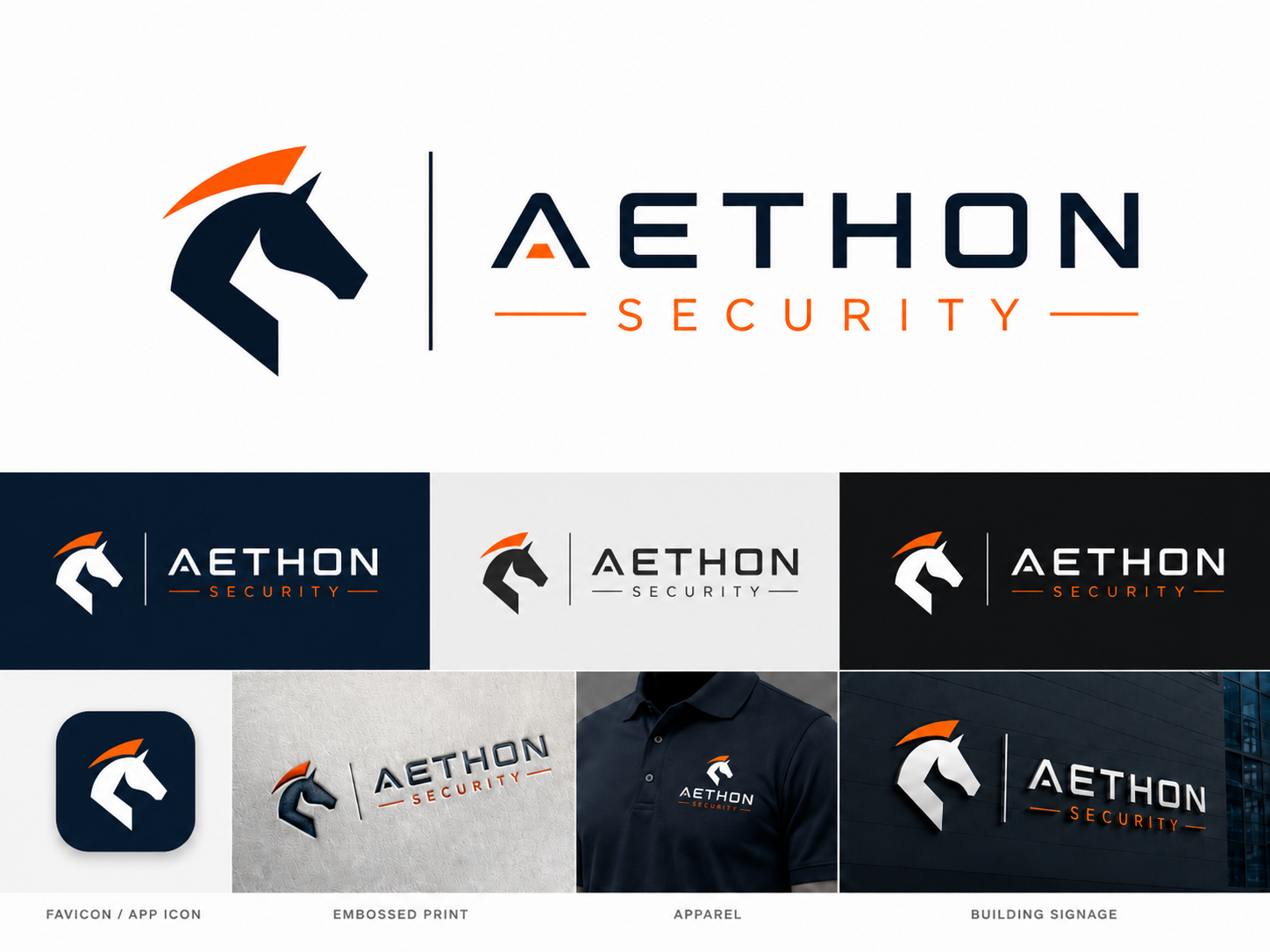 Logo Design by Fiyaz Zaman for Aethon Security | Design #37461018