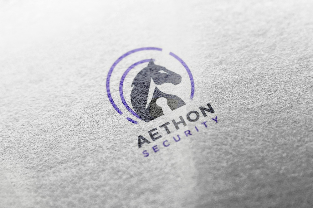 Logo Design by B.Wheeler for Aethon Security | Design #37469008
