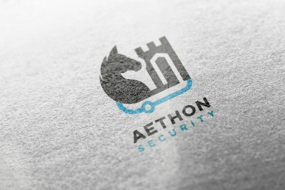 Logo Design by B.Wheeler for Aethon Security | Design #37469009
