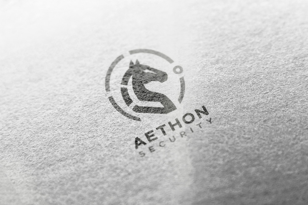 Logo Design by B.Wheeler for Aethon Security | Design #37469010