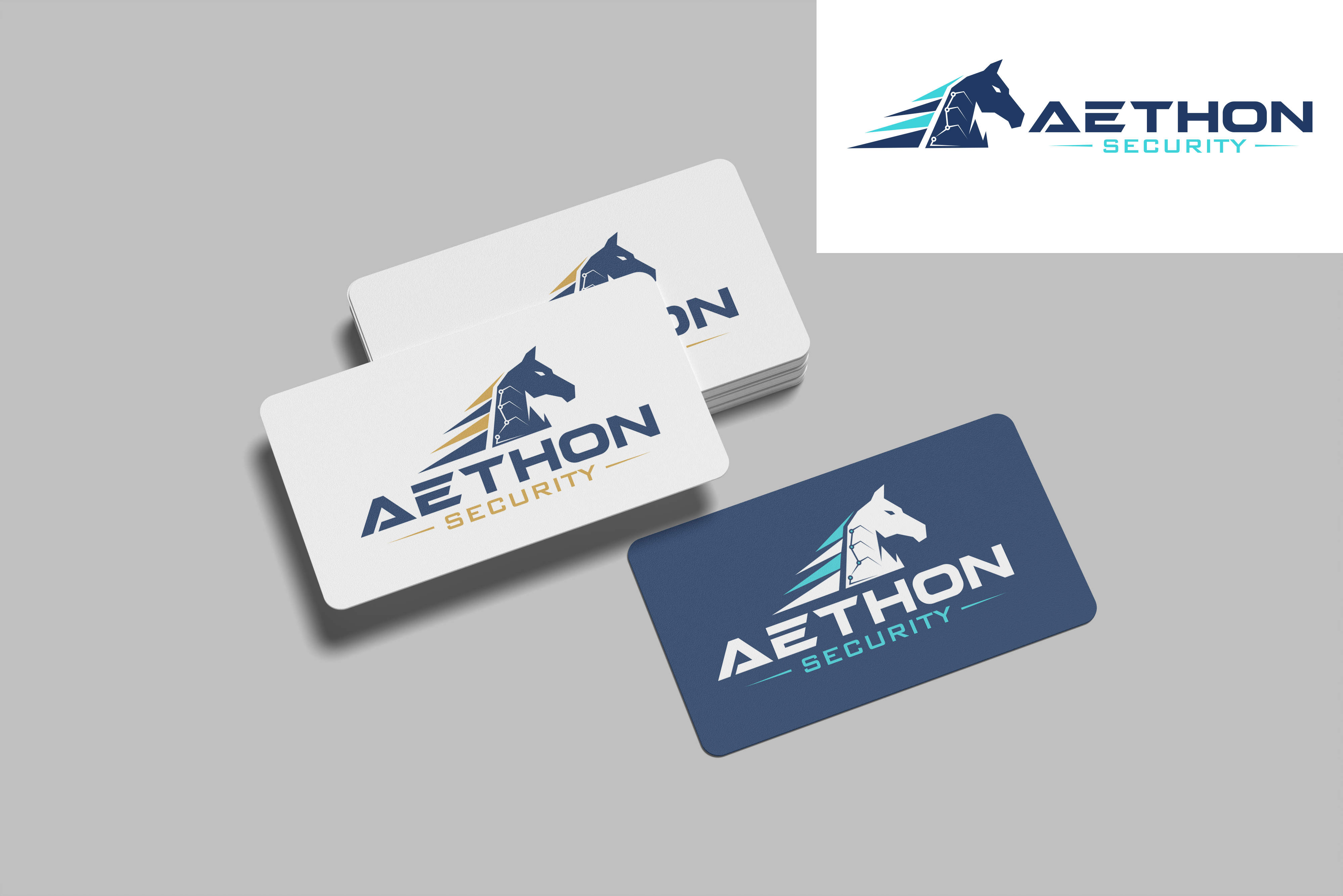 Logo Design by kuzfe_35 for Aethon Security | Design #37467597