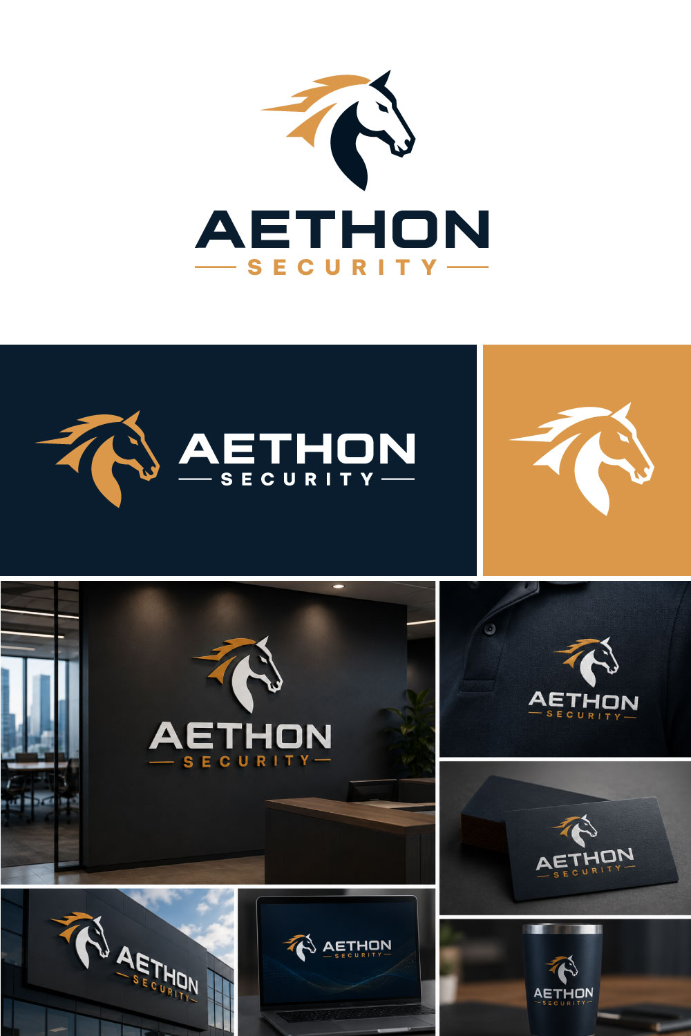 Logo Design by MaishaDesign for Aethon Security | Design #37453614