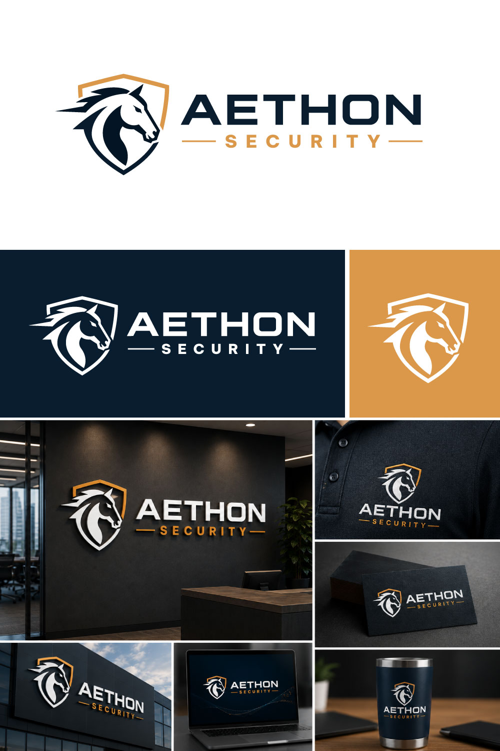 Logo Design by MaishaDesign for Aethon Security | Design #37453685