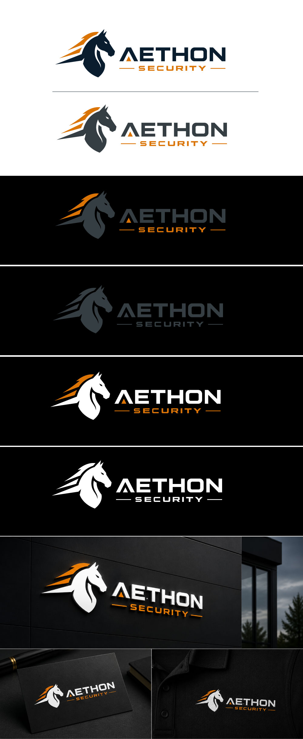 Logo Design by MaishaDesign for Aethon Security | Design #37492246