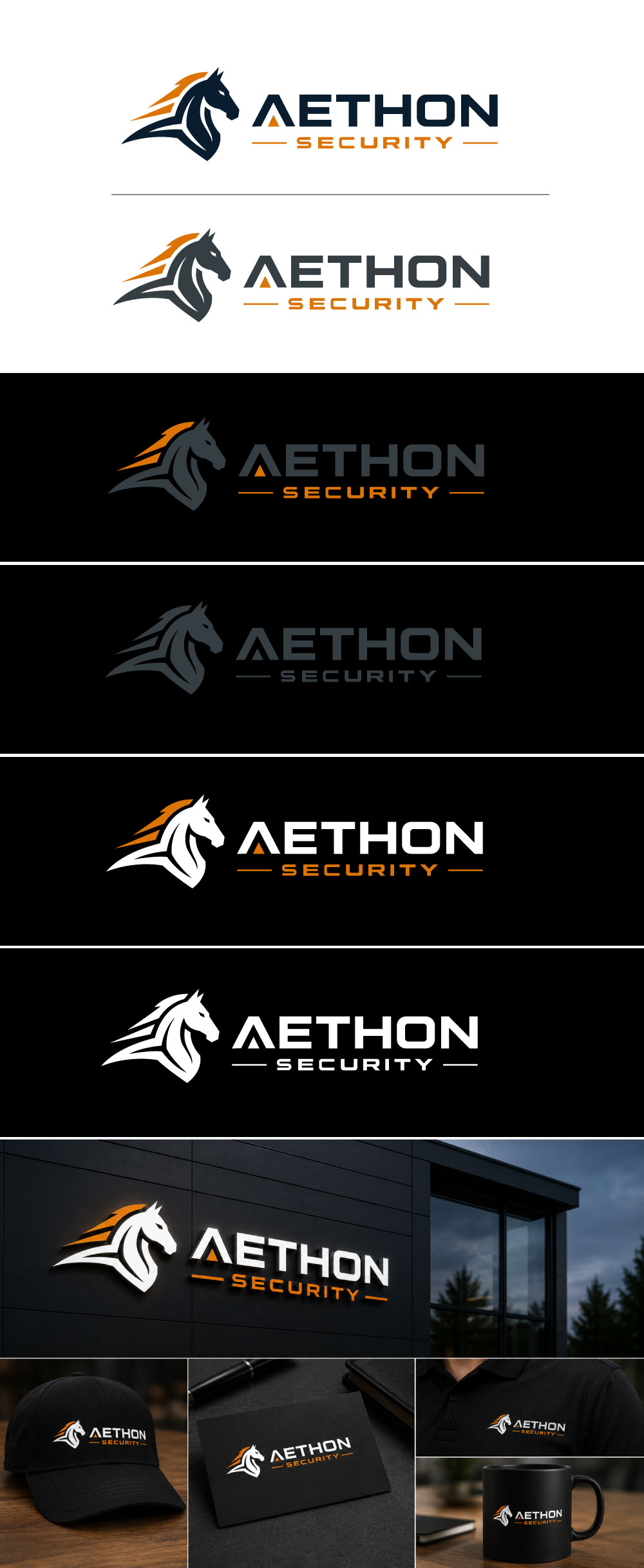 Logo Design by MaishaDesign for Aethon Security | Design #37492248